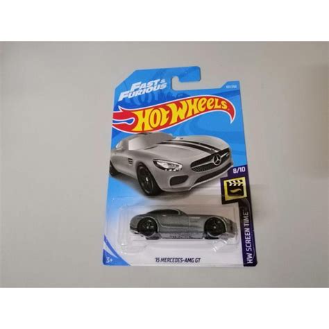 Hot Wheels Mercedes Amg Gt Fast Furious Hotwheels Grey Shopee Malaysia