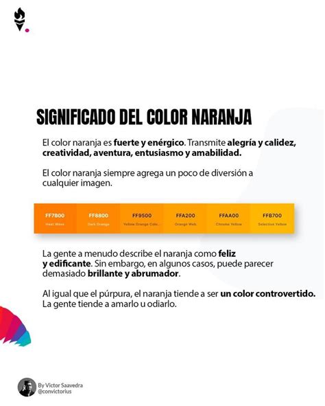 Psicolog A Del Color Naranja Psicologia Del Color Significado De