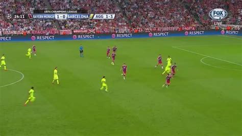 Exquisite Lionel Messi Pass Finishes Off Bayern Munich