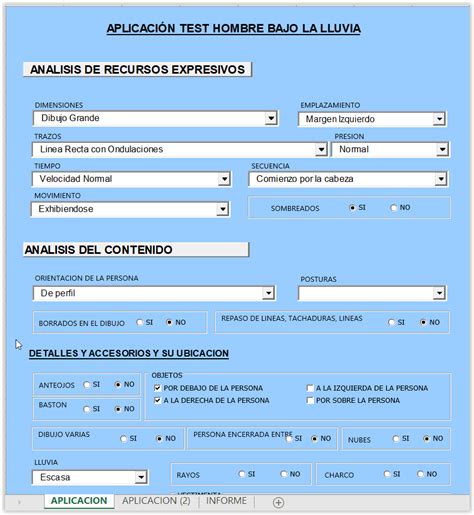 Test Persona Bajo La Lluvia Genera Informes VERSION BASICA