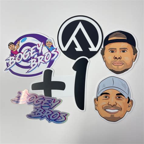 Bogey Bros Sticker Pack – Foundation Disc Golf