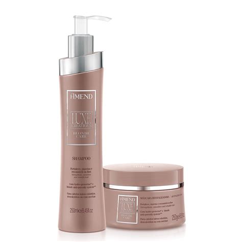 Máscara Amend Luxe Creations Blonde Care g