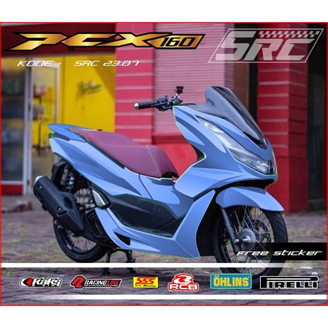 Jual COD Decal Sticker Honda PCX 160 Polos Full Body 2021 2022 2023