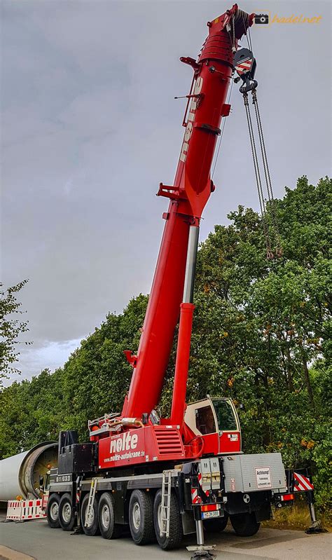 Liebherr LTM 1250 6 1 From Nolte Waiting For The Next Lift In