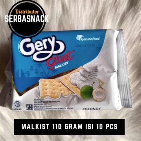 Jual Gery Saluut Malkist Coklat Kelapa Gram Varian Shopee