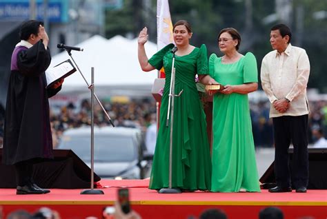 Political Intrigue Deepens As Philippine Vp Sara Duterte Quits Party