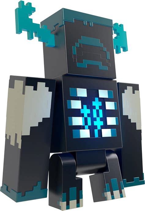 Amazon Mattel Minecraft Warden Action Figure With Lights Sounds