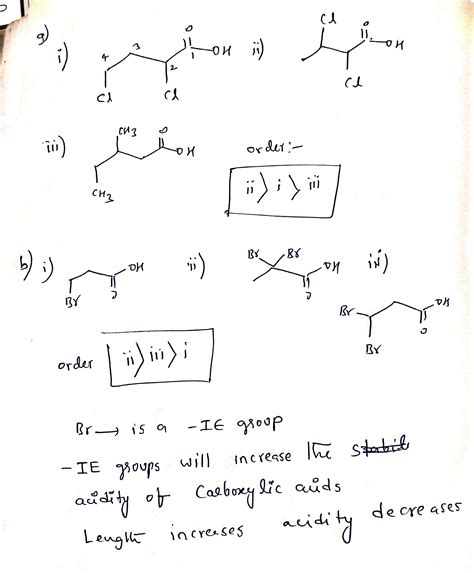 [solved] Rank Each Set Of Compounds In Order Of Increasing Acidity A Course Hero