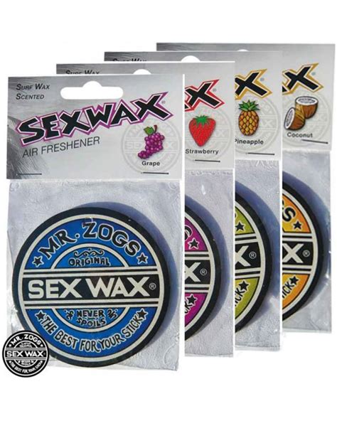 Mr Zogs Sex Wax Air Freshener Strawberry Coast Supply Co