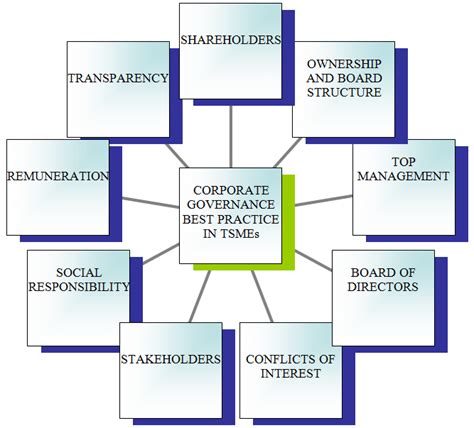 Framework Of Corporate Governance Best Practice For Tsmes Derived From