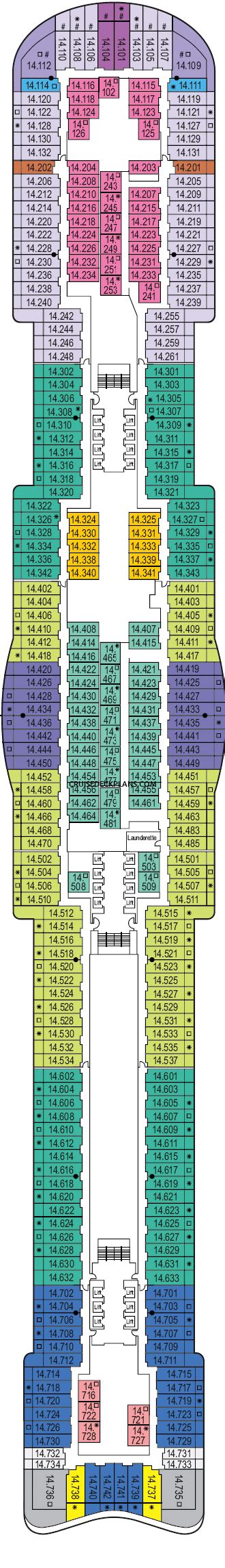 Iona Deck Plans Layouts Pictures Videos