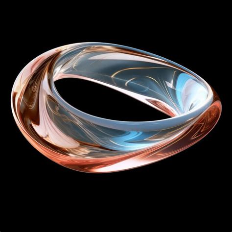 Premium Ai Image Seamless 4k Fluid Mobius Strip Captivating 3d Render