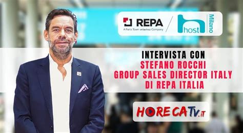 Host Lintervista Di Horecatv Con Stefano Rocchi Di Repa Italia