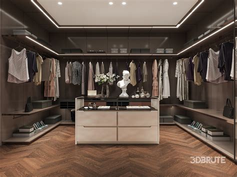 Dressing Room 3dbrute 3dmodel Furniture And Decor