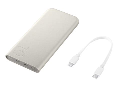 Ripley CARGADOR PORTÁTIL POWER BANK SAMSUNG 25W 10000MAH BEIGE