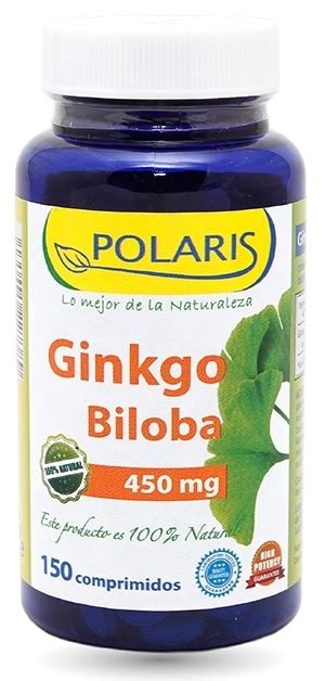 Polaris Ginkgo Biloba 450mg 150 Comprimidos Blog De Farmacia