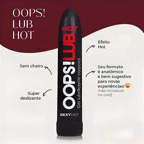 Oops Lub Gel Lubrificante Hot G Cupido Do Prazer