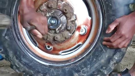 Tractor Front Wheel Bearing Replace Tractor Wheel Bearing Repair