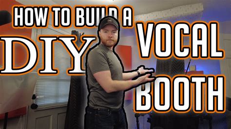 How To Build A Diy Vocal Booth In Your Home Studio Youtube