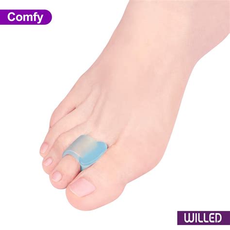 Willed Toe Separators Hammer Toe Straightener Big Toe Spacers Gel