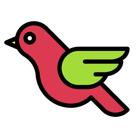 Bird Generic Outline Color icon