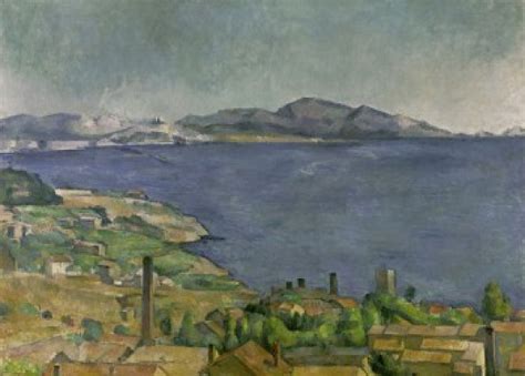 The Gulf Of Marseilles Paul Cezanne French Oil On