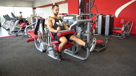 Unilateral Seated Leg Curl Youtube