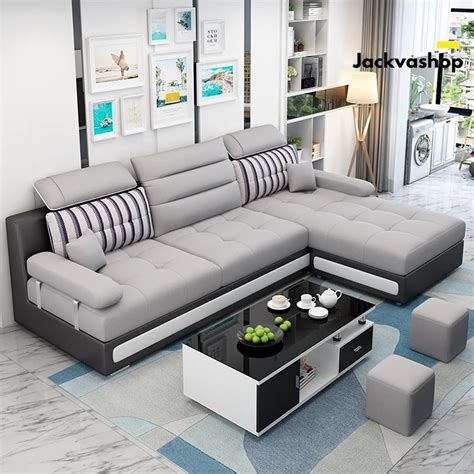 Jual Kursi Sofa Minimalis Modern L Sudut Kursi Tamu Minimalis Sofa L