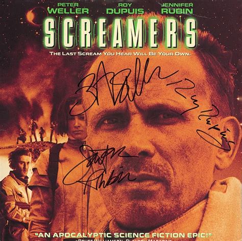 Screamers Cast Signed Movie Laserdisc Album Crossroad Collectibles