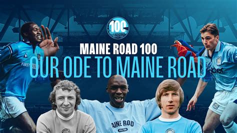 Years Of Maine Road Celebrating A Century Since Our First Game