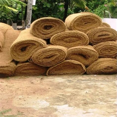 Brown Jute Coir4 Geotextile Mat 400gsm 600 Gsm 700 Gsm Packaging