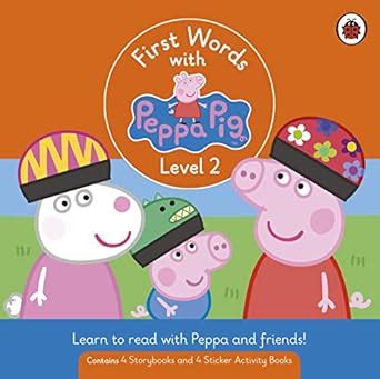 First Words With Peppa Level Box Set Ladybird Amazon In Books