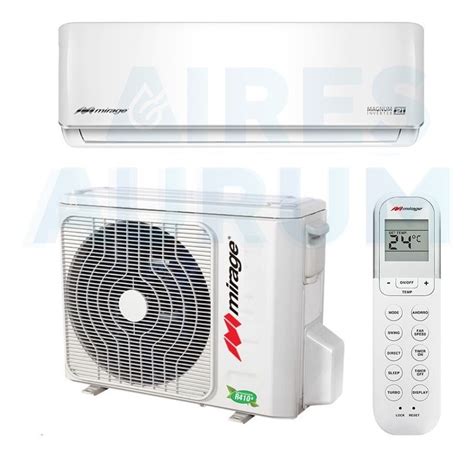 Minisplit Inverter 110v Mirage 1 Ton 12000 Bt Magnum 21 Seer Meses