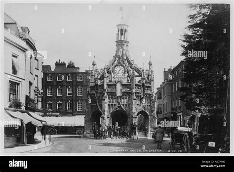 Chichester Market Cross Black And White Stock Photos And Images Alamy