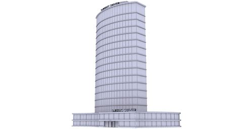 Edificio De Apartamentos Moderno Modelo D Max Fbx Obj Ds