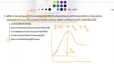 ตะลุยโจทย์ เคมี 9 วิชาสามัญ เรื่องอัตราการเกิดปฏิกิริยา Part1