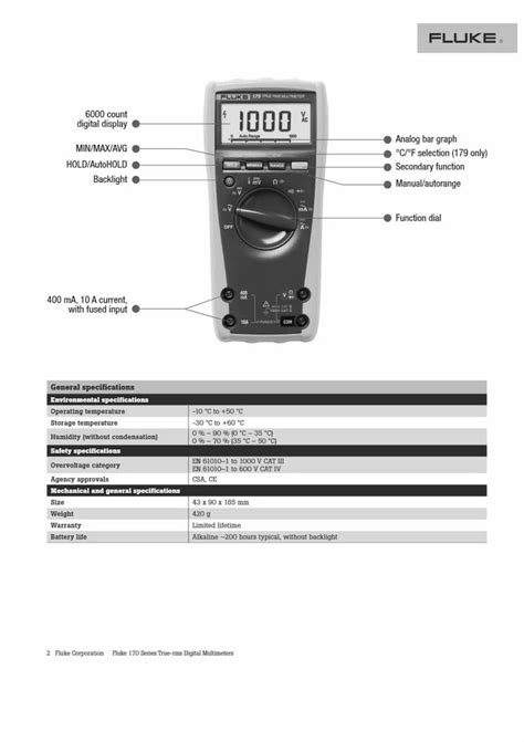 Fluke 175 Digital Multimeter at Rs 3500 | Fluke Measuring Instruments in New Delhi | ID ...