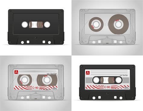 Audio Cassette Vector Illustration 510717 Vector Art At Vecteezy