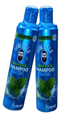 Kit Shampoo Dom Pelo Barba Cabelo Bigode Anticaspa Parcelamento