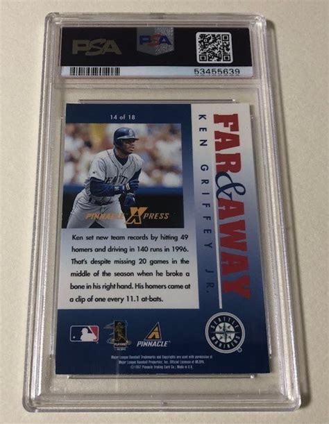 Yahoo オークション 1997 PINNACLE X PRESS FAR AWAY Ken Griffey