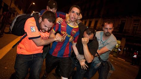 Barcelona Fans Turn to Violent Celebrations | Fox News