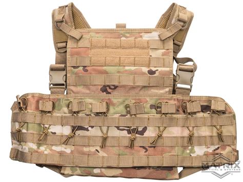 Matrix Modular MOLLE Chest Rig Plate Carrier W Integrated Mag