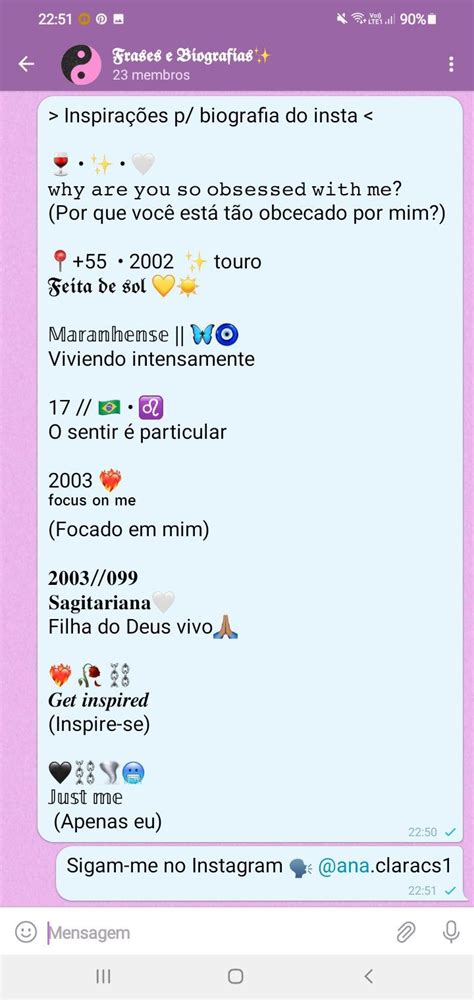 Bio Do Insta O Que Colocar Para Arrasar Na Sua Biografia Viva A