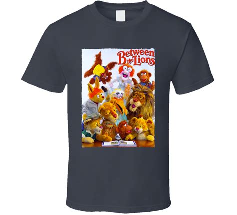 Between The Lions 90s Kids Reading Tv Show T Shirt Between The Lions