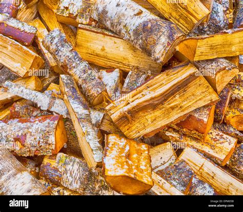 Firewood Photo In Old Image Style Stock Photo Alamy