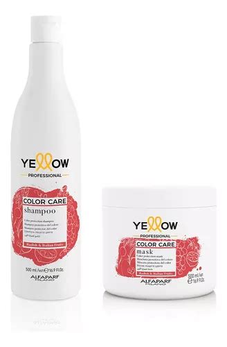 Yellow Color Care Shampoo 500 Ml Mascarilla 500 Ml