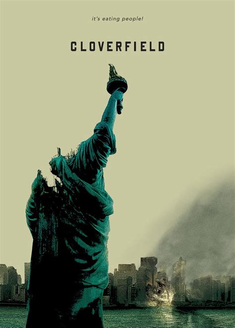 Cloverfield Poster Picture Metal Print Paint By Movue Posters