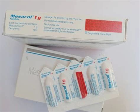 Mesalazine Suppositories Bp At Rs 124stripe Anti Hiv Drugs In