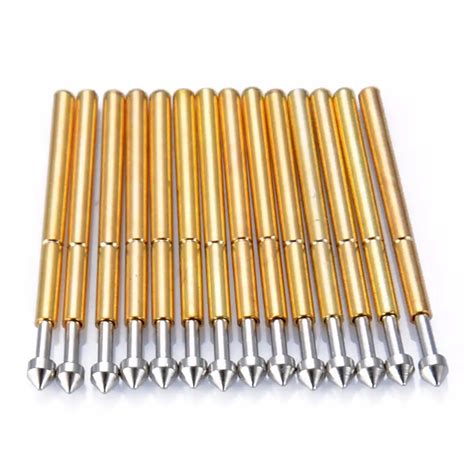 50pcs Set New P75 B1 Dia 1 02mm 100g Cusp Spear Spring Loaded Test