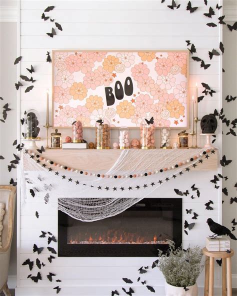 101 Fall And Halloween Fireplace Decor Ideas, Inspiration, & Tips